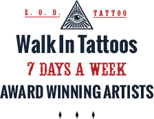 EOD Tattoo Award Winning Artists